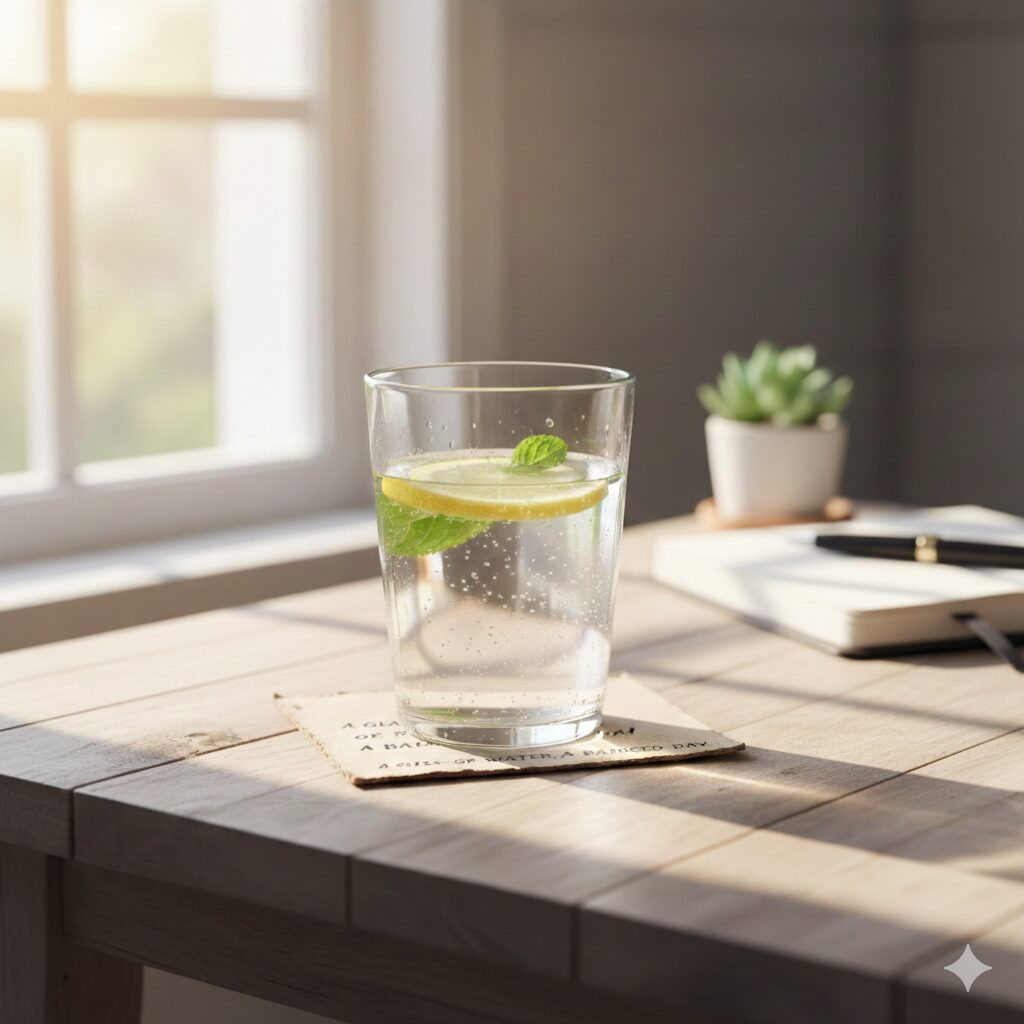 朝起きて水を飲むだけで痩せる？ダイエット効果の根拠とPFASに配慮したブリタ浄水ポットのすすめ