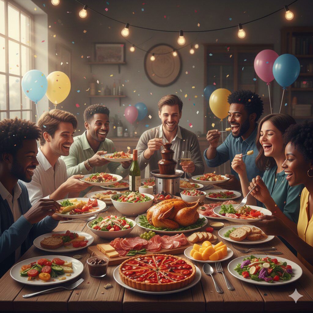 年末年始のダイエットはどうする？忘年会・クリスマス・正月でも太らない現実的な対策